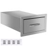 Drawer cabinets for outdoor kitchens or courtyards