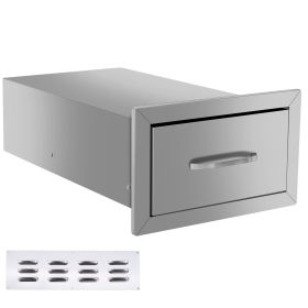 Drawer cabinets for outdoor kitchens or courtyards
