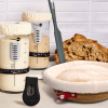 Sourdough Starter Kit – 24oz Starter Jar, 2 Cotton Rope Banneton Proofing Baskets