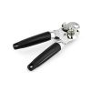 Professional Can Opener with Built in Bottle Opener in Black