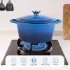 Enamel Dutch POTS can withstand high temperatures and meet many cooking needs, such as cooking, baking and stewing