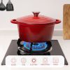 Enamel Dutch POTS can withstand high temperatures and meet many cooking needs, such as cooking, baking and stewing