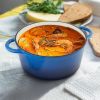 Enamel Dutch POTS can withstand high temperatures and meet many cooking needs, such as cooking, baking and stewing