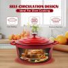 Enamel Dutch POTS can withstand high temperatures and meet many cooking needs, such as cooking, baking and stewing