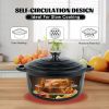 Enamel Dutch POTS can withstand high temperatures and meet many cooking needs, such as cooking, baking and stewing